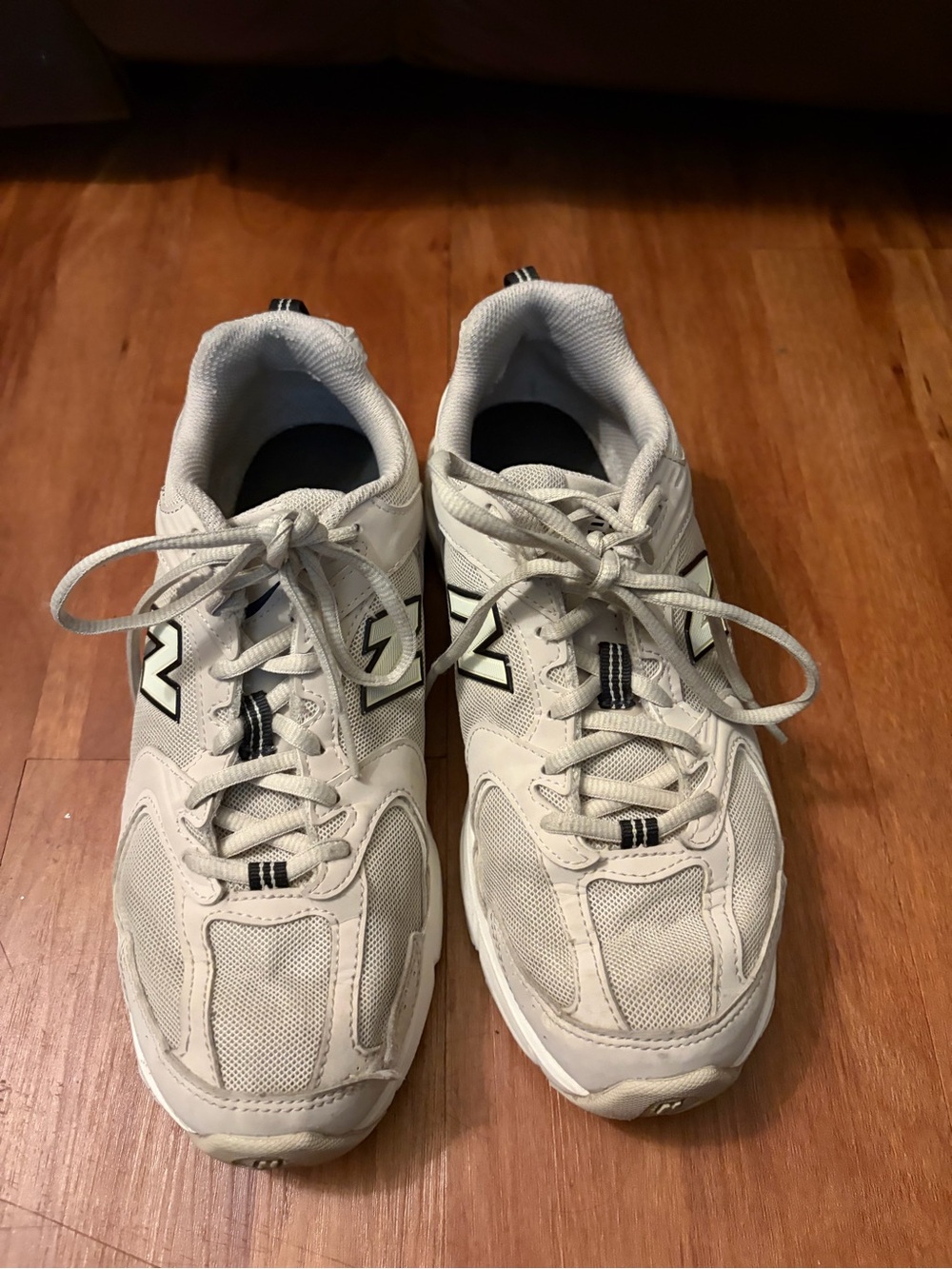 New Balance Tan  and Black Women's Sneakers